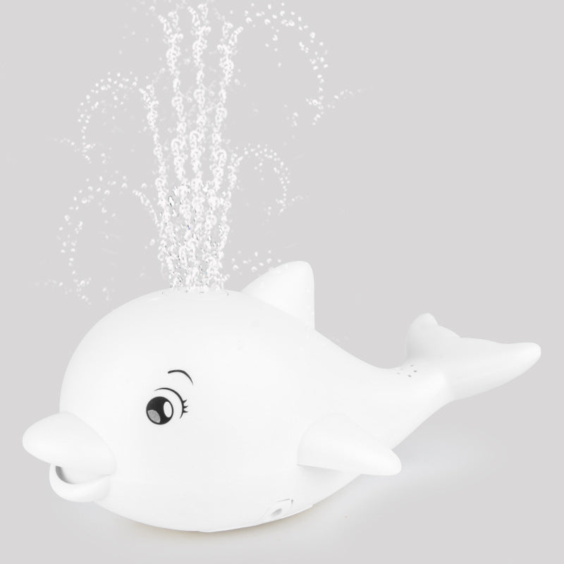 Baby Bath Toy — Electric Induction Water Spray Dolphin | EN71 Certified | UK Fast Delivery