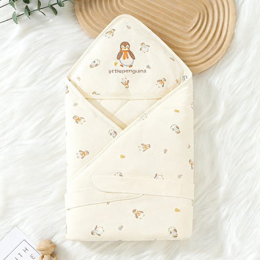 Newborn Pure Cotton Swaddle Blanket — Soft Baby Wrap | 100% cotton Certified | UK Fast Delivery