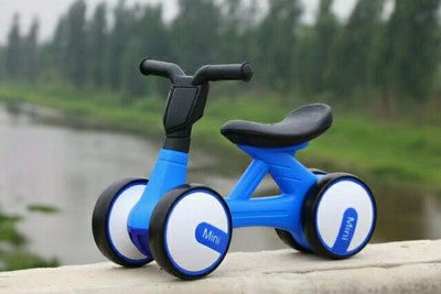 Baby Balance Bike — No-Pedal First Bike with Push Handle | EN71 Certified | UK Fast Delivery