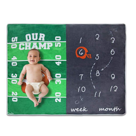 Baby Milestone Blanket — Monthly Photo Photography Blanket | Soft flannel Certified | UK Fast Delivery