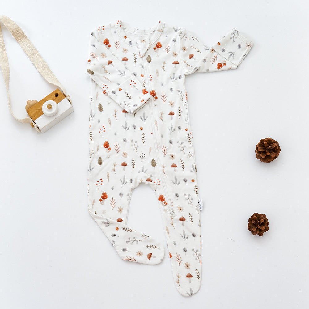 Baby Bamboo-Cotton Pajamas — Soft One-Piece Sleepsuit | Bamboo-cotton blend Certified | UK Fast Delivery
