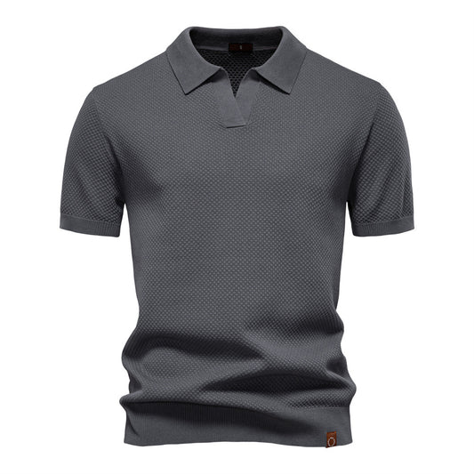 2026Summer High Quality European Size Pineapple Wool Polo 