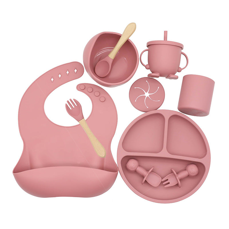 Silicone Baby Feeding Set — Complete Weaning Starter Kit | Food-grade silicone Certified | UK Fast Delivery