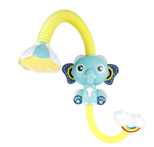 Elephant Baby Bath Toy Set — Shower & Water Play | EN71 Certified | UK Fast Delivery