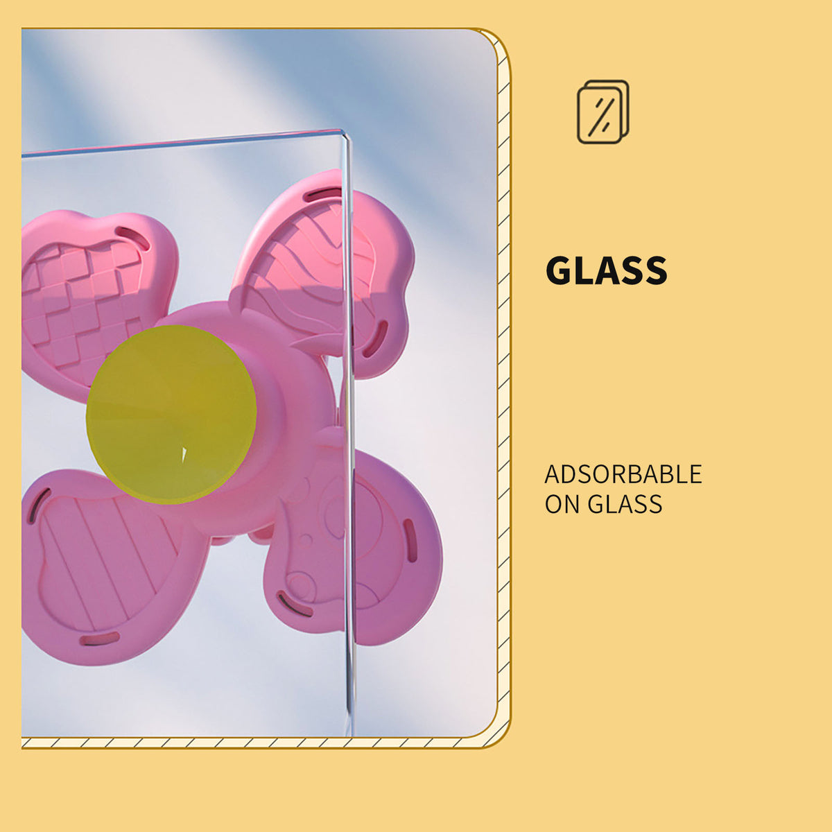 Suction Bath Spinner Toy — Spinning Top for Highchair & Bath | EN71 Certified | UK Fast Delivery
